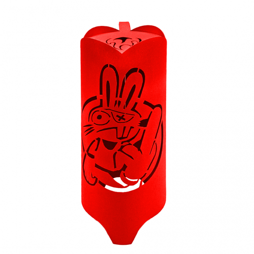 ARMA Fire Wasserpfeifen-Aufsatz – Hare (Rot)