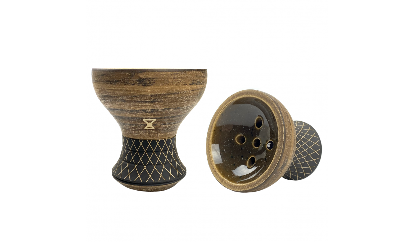 Alpha Bowl Hookah Bowl - Turk Design (Green Sand)