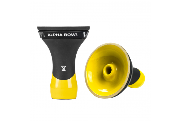 Alpha Bowl Hookah Bowl - Race Phunnel (Yellow)