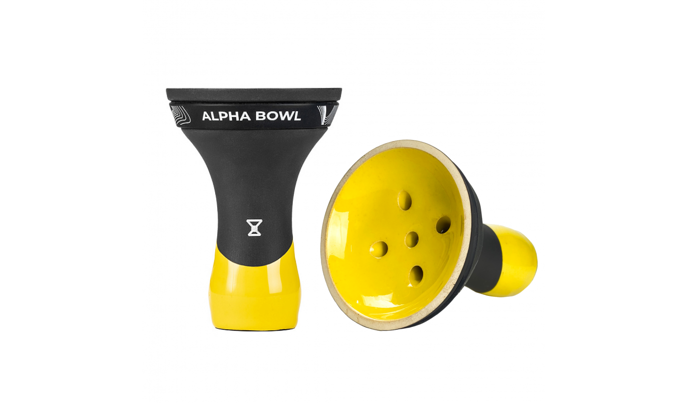 Shisha Bowl Alpha Bowl - Race Classic (Yellow)