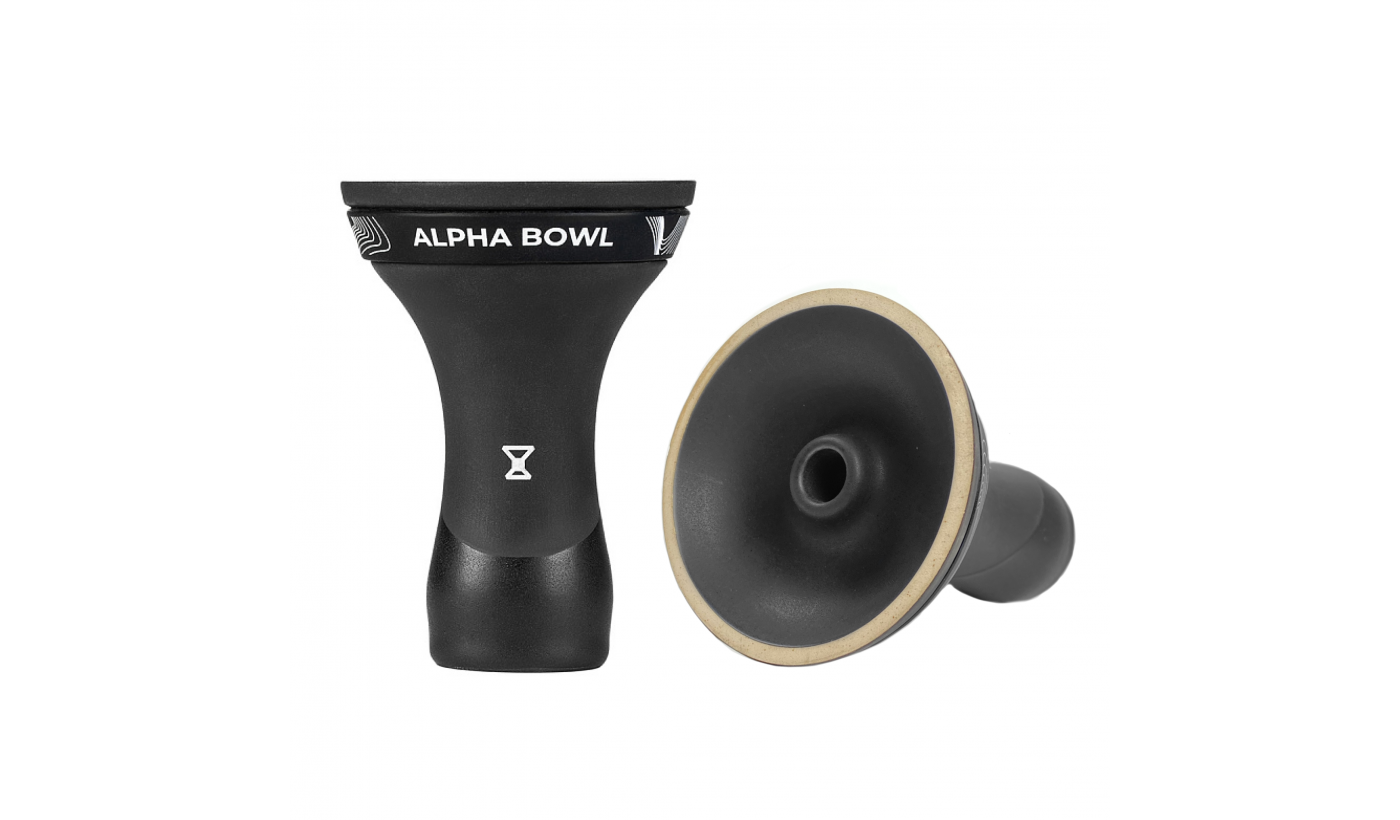 Alpha Bowl - Race Phunnel (Black Matte) Shisha Bowl