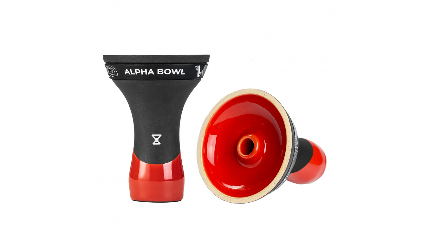 Alpha Bowl Hookah Bowl - Race Phunnel (Red)