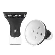 Чаша для кальяна Alpha Bowl - Race Classic (White Matte)