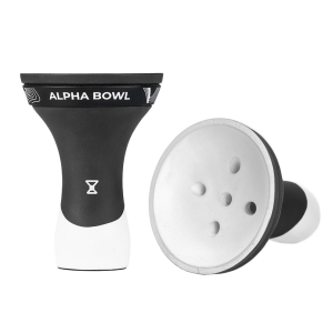 Чаша для кальяна Alpha Bowl - Race Classic (White Matte) Чаша для кальяна Alpha Bowl - Race Classic (White Matte)