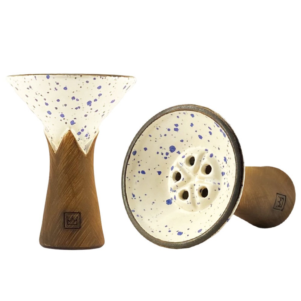 Чаша для кальяна BigMaks KING Glaze (Белый)