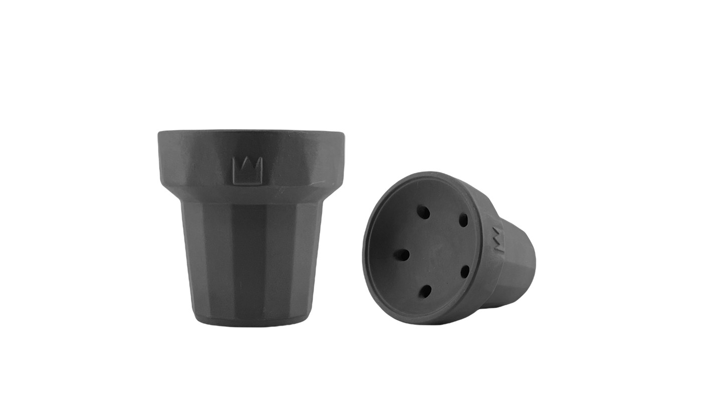 BigMaks Barrel Hookah Bowl (Black Clay)