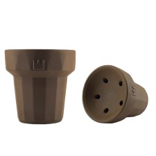 Чаша для кальяна BigMaks Barrel (Коричневая глина)