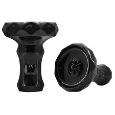 Чаша для кальяна BigMaks Edge Glaze (Черный глянец)