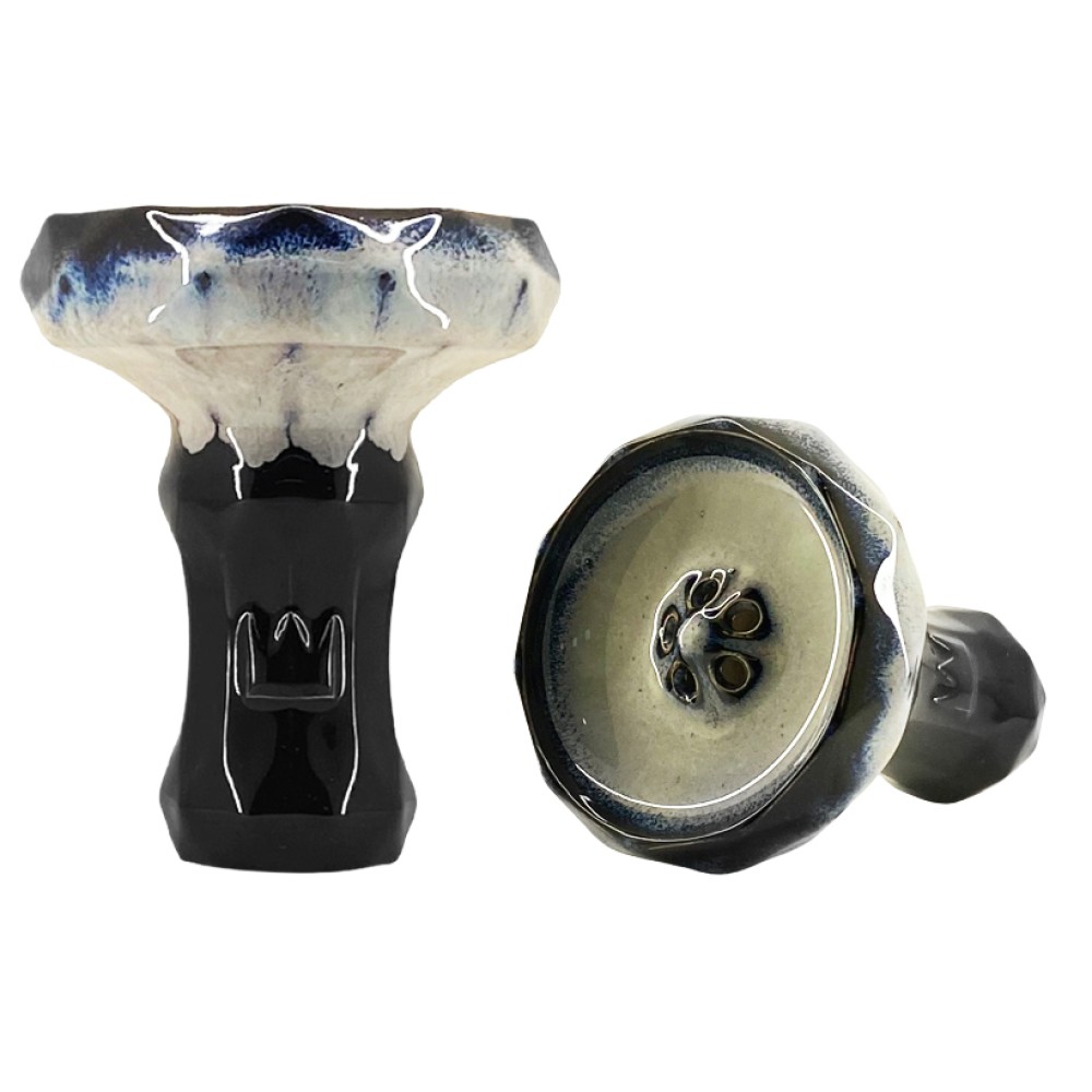 Чаша для кальяна BigMaks Edge Glaze (Черный океан)