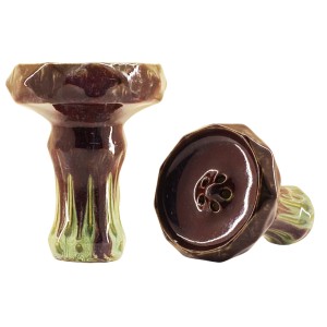 Чаша для кальяна BigMaks Edge Glaze (Красно-зеленый)