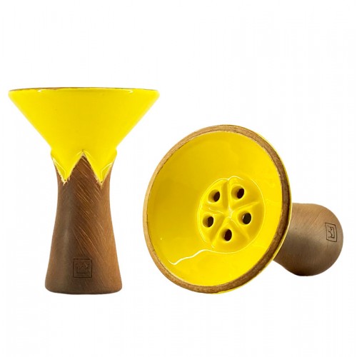 BigMaks KING Glaze Hookah Bowl (Selected Yellow)