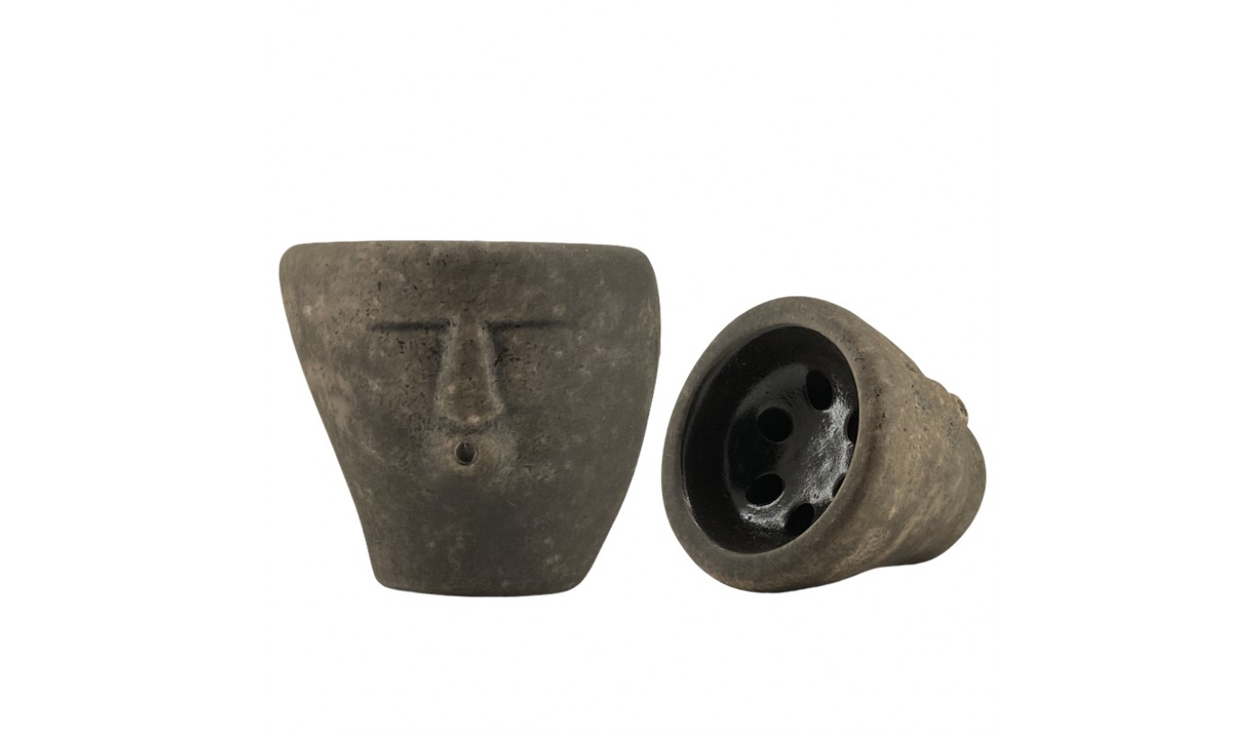 Hookah bowl Havona Uff Glaze (stone face)