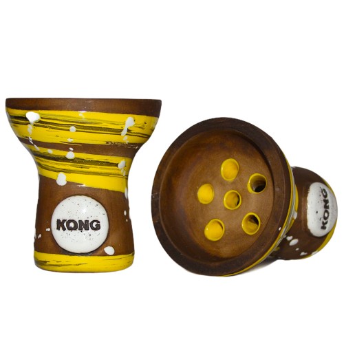 Hookah Bowl Kong Turkish Boy Space (Yellow)