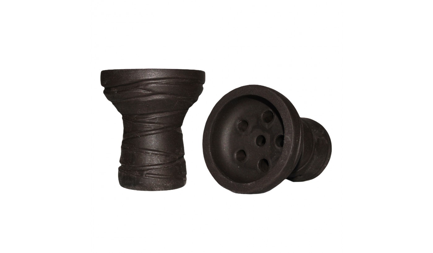 Hookah Bowl Kong Turkish Boy Black