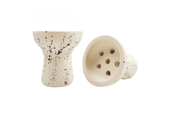 Hookah Bowl Kong Turkish Duet (White)