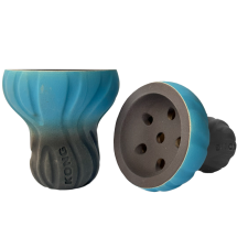 Чаша для кальяна Kong Turkish Flash (Blue)