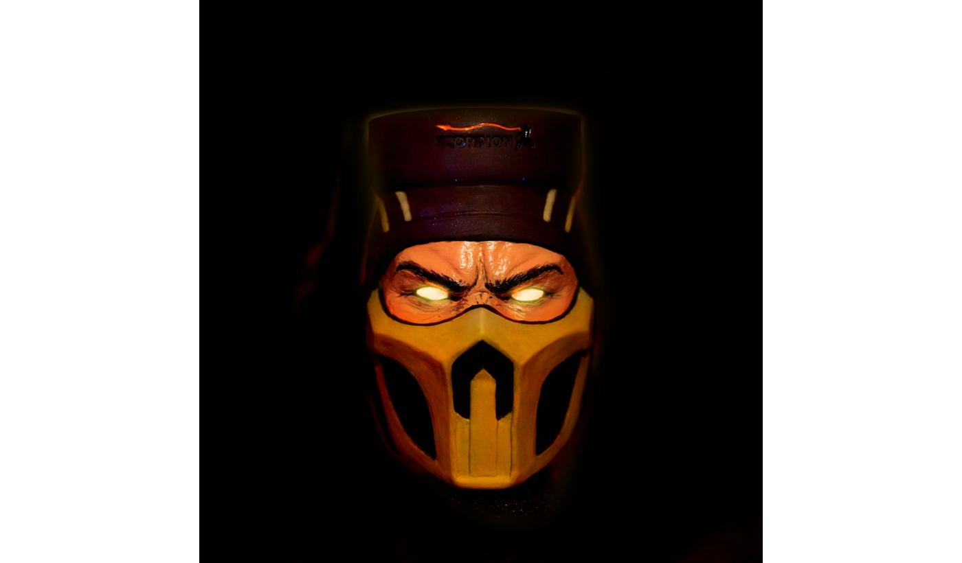 Hookah Bowl Kong Mortal Kombat Scorpion
