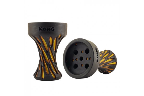 Bol à narguilé Kong Lava Razor Black