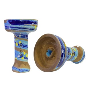 Чаша для кальяна Kong Phunnel Space (Van Gogh Blue)