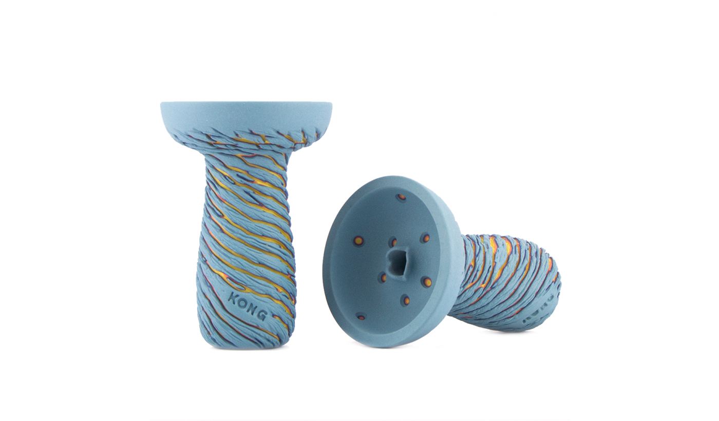 Shisha-Schüssel Kong Phunnel Lava Blue