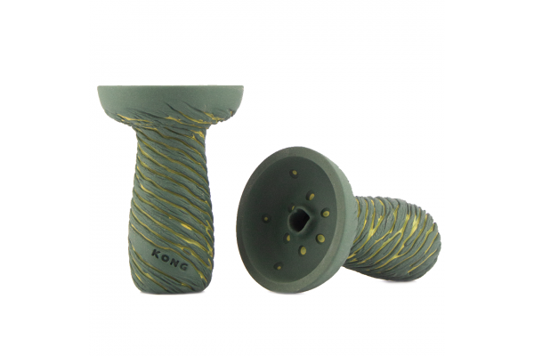 Kong Phunnel Lava Deep Green Shisha Schüssel
