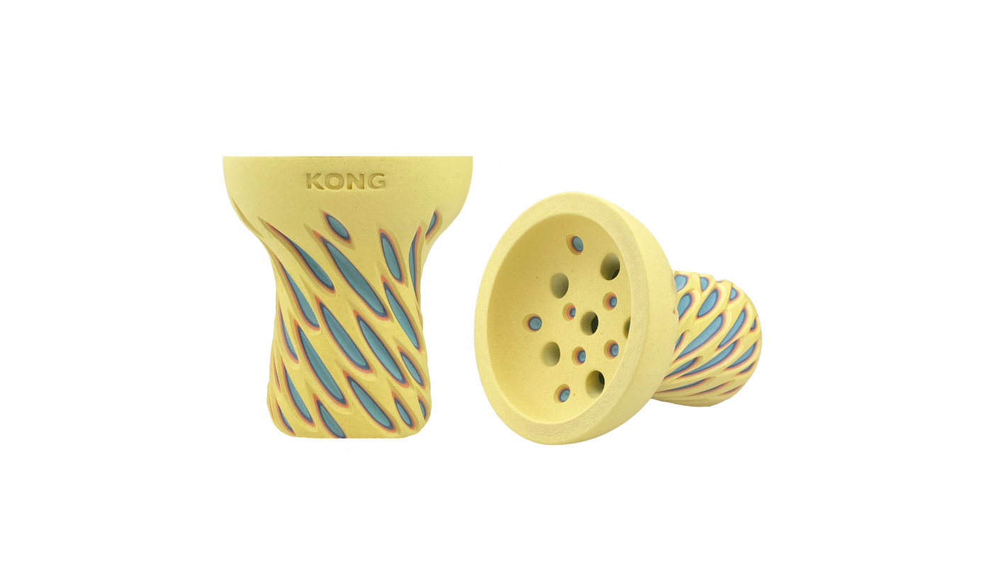 Hookah Bowl Kong Turkish Razor (Yellow)