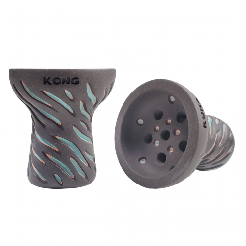 Bol pour chicha Kong Turkish Razor (Noir - Bleu)