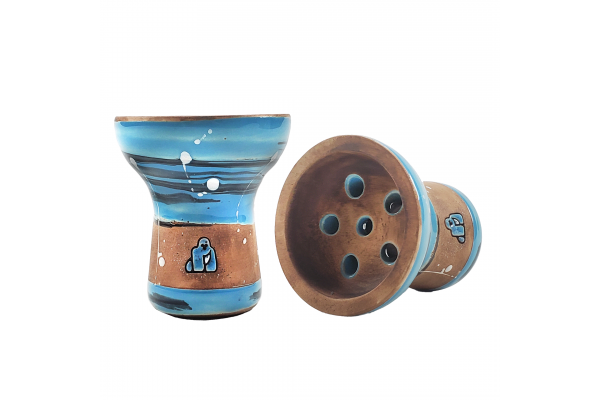 Hookah Bowl Kong Turkish Boy Space (Blue)