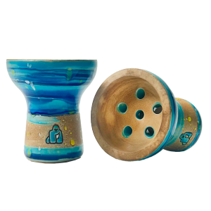 Чаша для кальяна Kong Turkish Boy Space (Van Gogh Blue)
