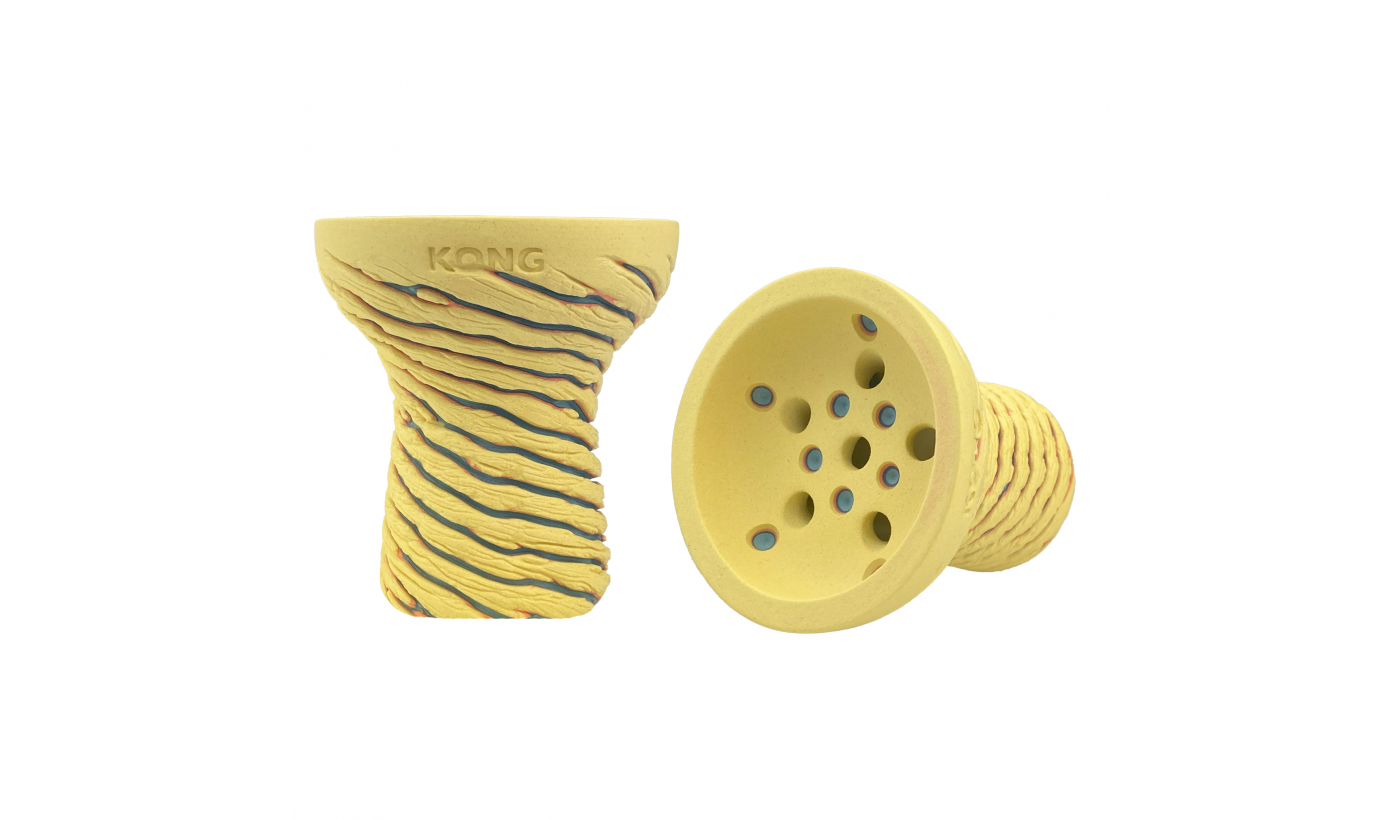 Hookah Bowl Kong Turkish Lava (Yellow)