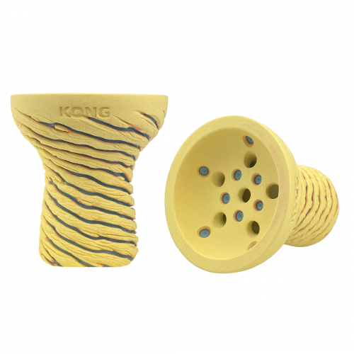 Hookah Bowl Kong Turkish Lava (Yellow)