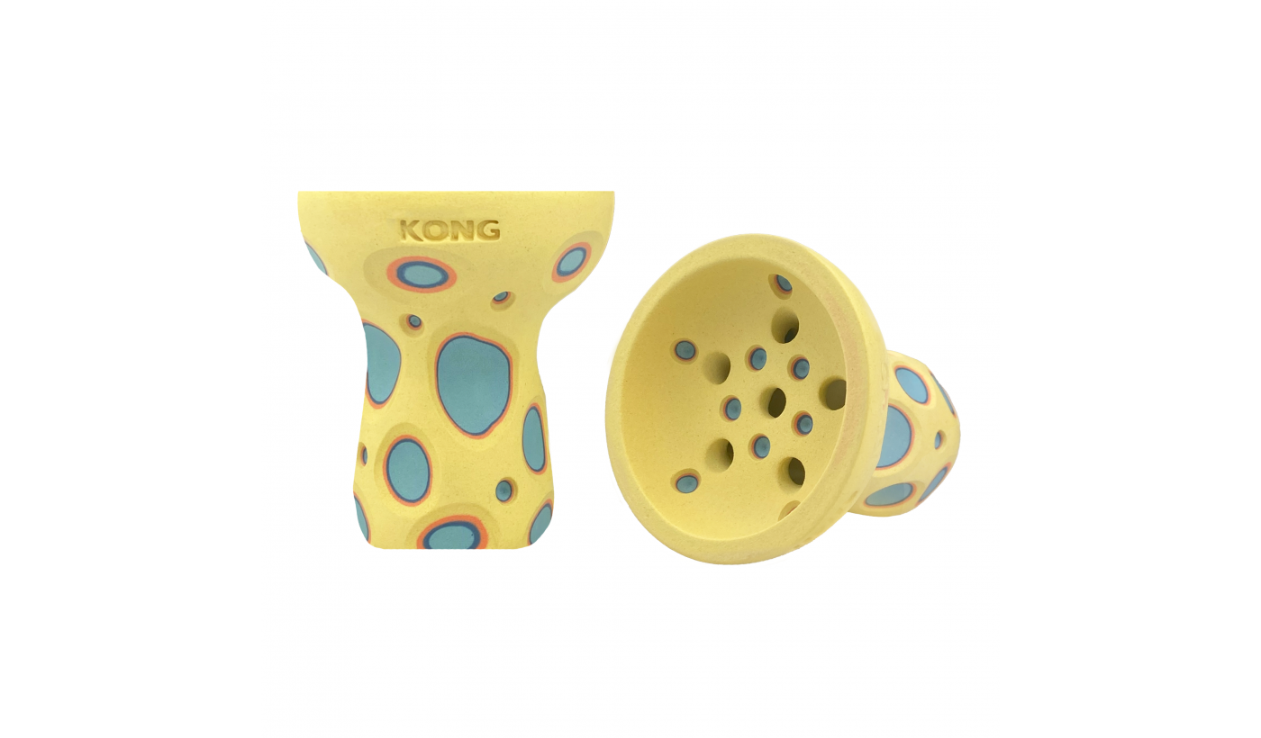 Hookah Bowl Kong Turkish Bubble (Yellow)