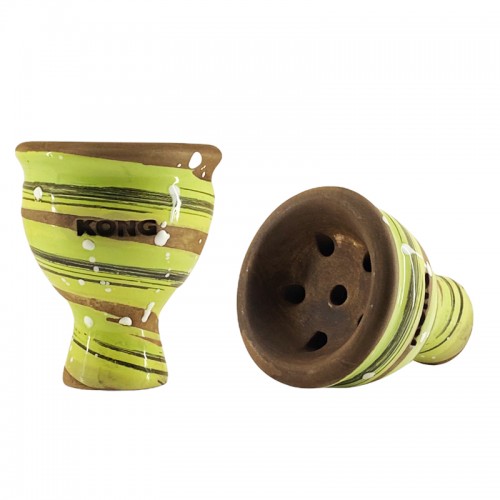 Kong Mummy Glaze Space Shisha Bowl (Green)