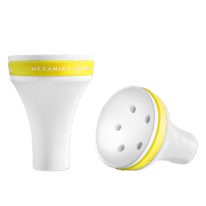 Чаша для кальяна Mexanika Smoke Fancy (White) желтая