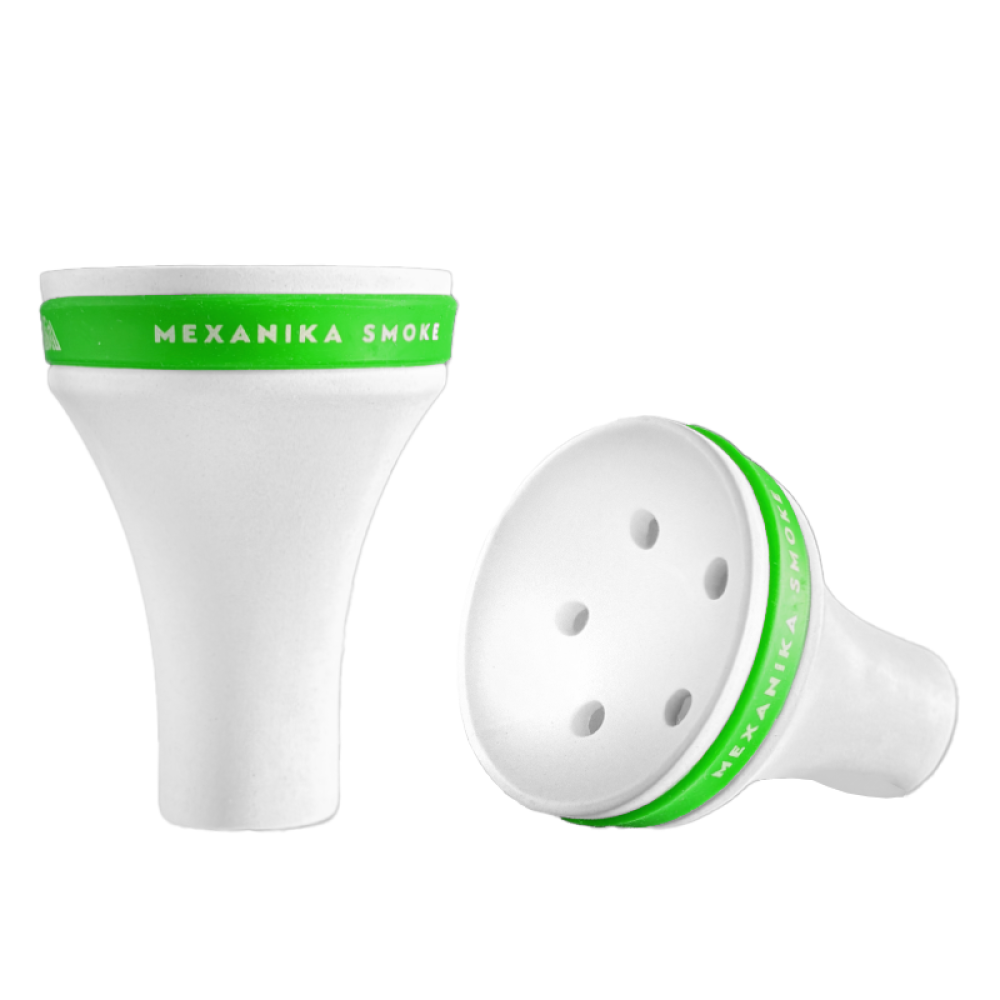Чаша для кальяна Mexanika Smoke Fancy (White) зеленая