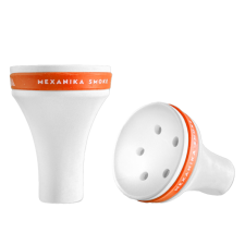 Чаша для кальяна Mexanika Smoke Fancy (White) оранжевая