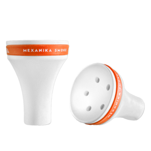 Чаша для кальяна Mexanika Smoke Fancy (White) оранжевая