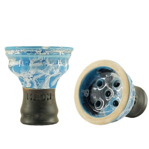 Чаша для кальяна Moon Classic Rocky (Venom Light Blue)