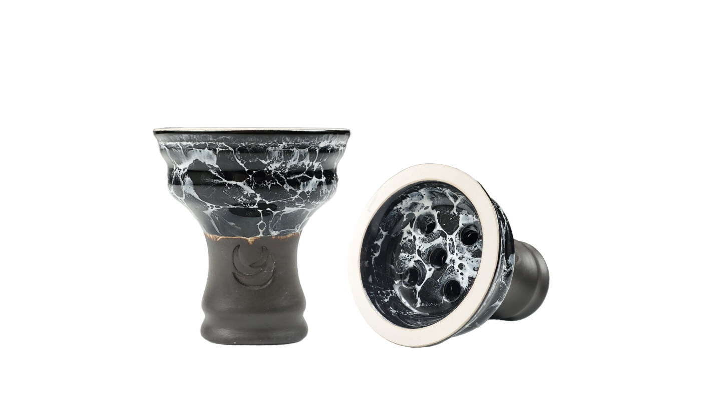 Чаша для кальяна Moon Classic Rocky (Marble Black)