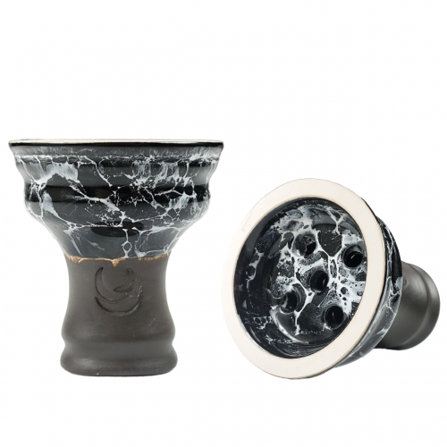Чаша для кальяна Moon Classic Rocky (Marble Black)