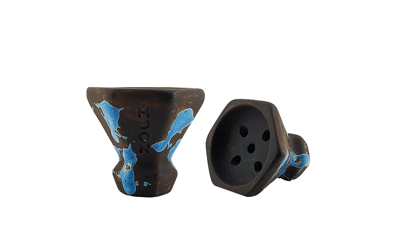 Moon Grand Shisha Bowl (Cap Paloma Blue)