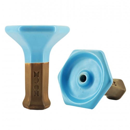 Moon Grand Phunnel Hookah Bowl (Matt Blue)