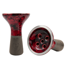 Чаша для кальяна Moon Killer (Marble Red Black)