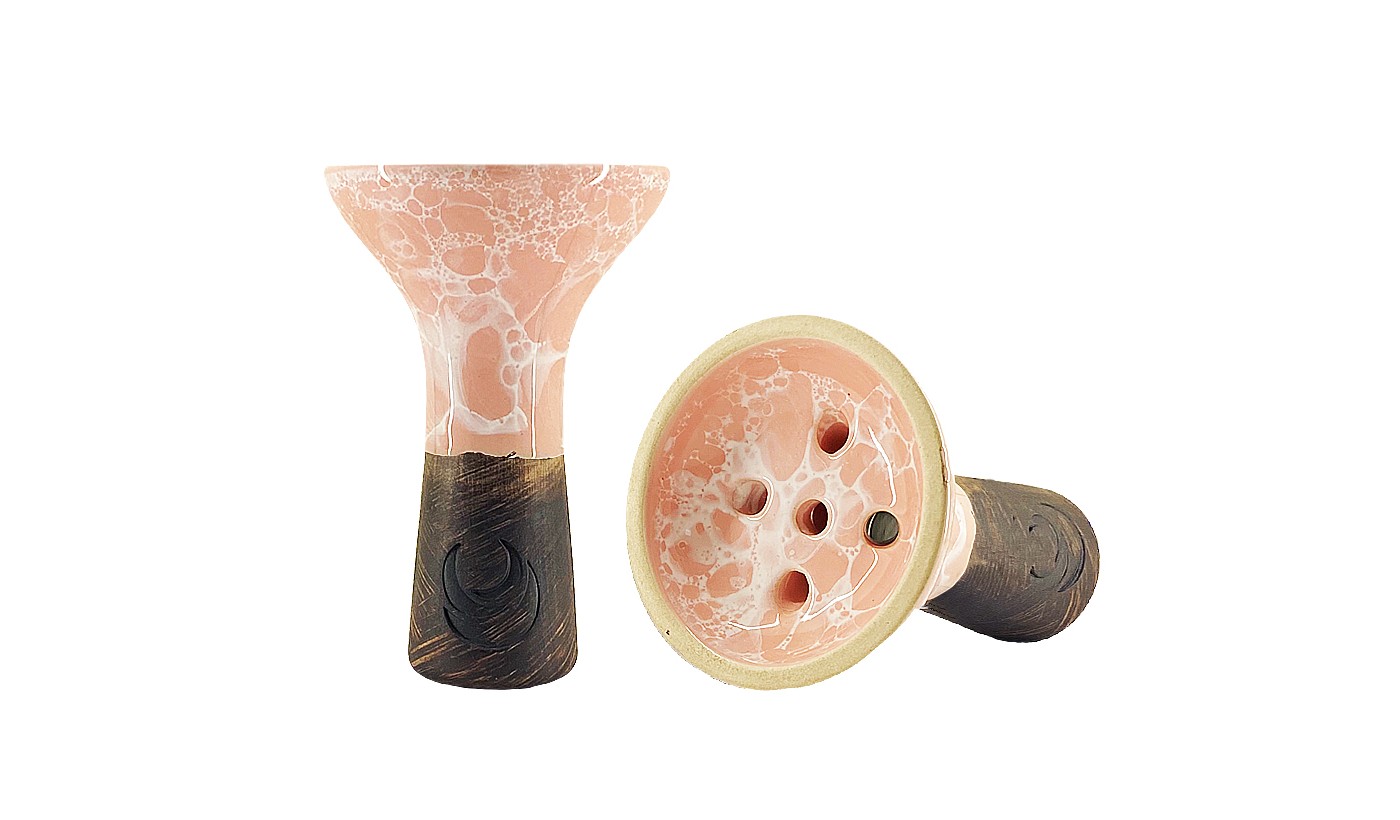 Moon Killer Shisha Bowl (Marble Marble Pink)