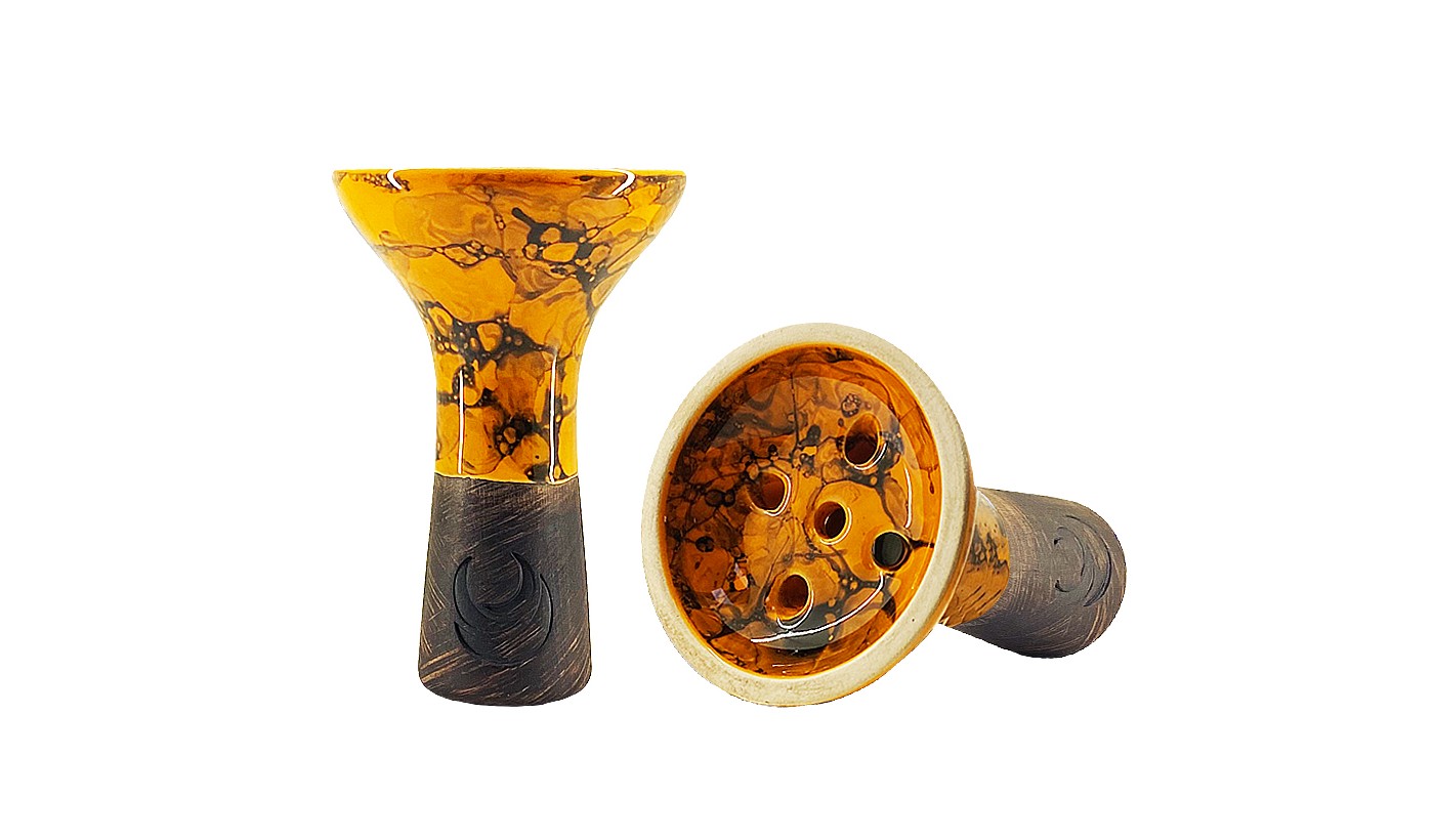 Чаша для кальяна Moon Killer (Marble Orange Black)