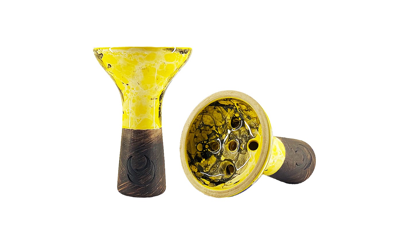 Moon Killer Shisha Bowl (Venom Yellow)