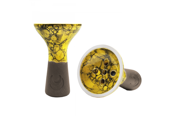 Чаша для кальяна Moon Killer (Marble Yellow Black)