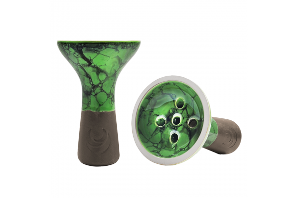 Bol à chicha Moon Killer (Marbré Vert Noir)