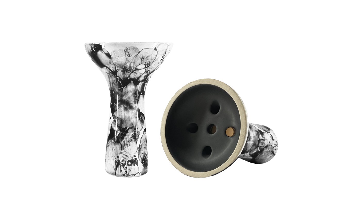 Hookah Bowl Moon Killer 2.0 White (Black)