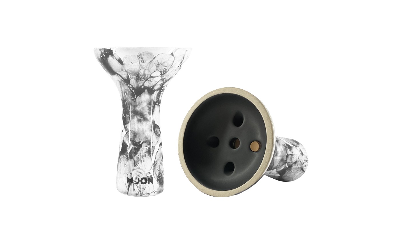 Hookah Bowl Moon Killer 2.0 White (Gray)